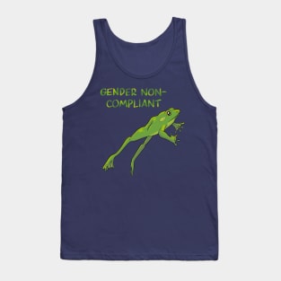 Gender Non-Compliant Frog Tank Top